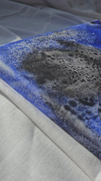 3D Minimalistic Turtoise Painting: Abstract See Painting with Turtles